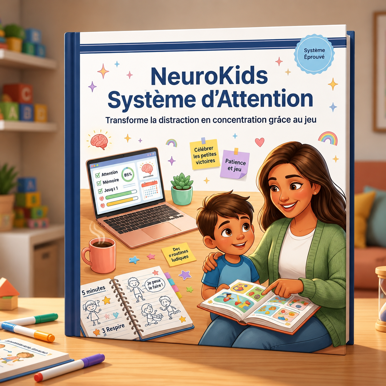 NeuroKids™ +100 activités pour stimuler l'attention, la concentration et l'apprentissage