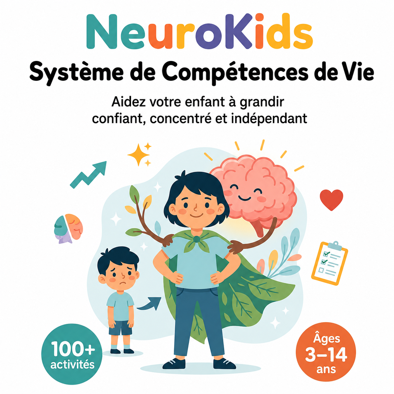 Independent Kids Blueprint : le système complet pour développer les aptitudes pour la vie, la confiance et le sens des responsabilités