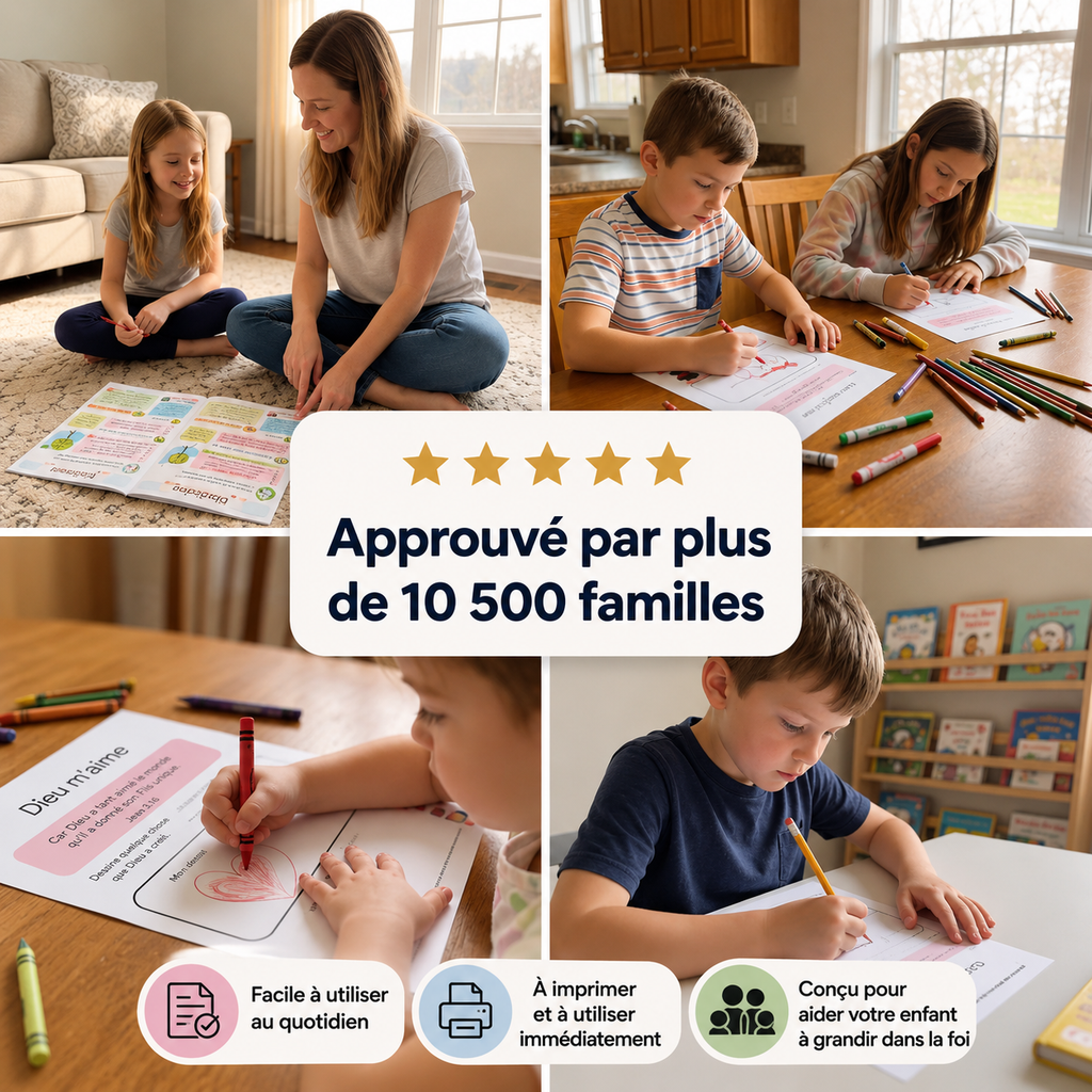 NeuroKids Bible & Prayer Journal™ : 10 minutes par jour pour cultiver la foi, le calme et la confiance