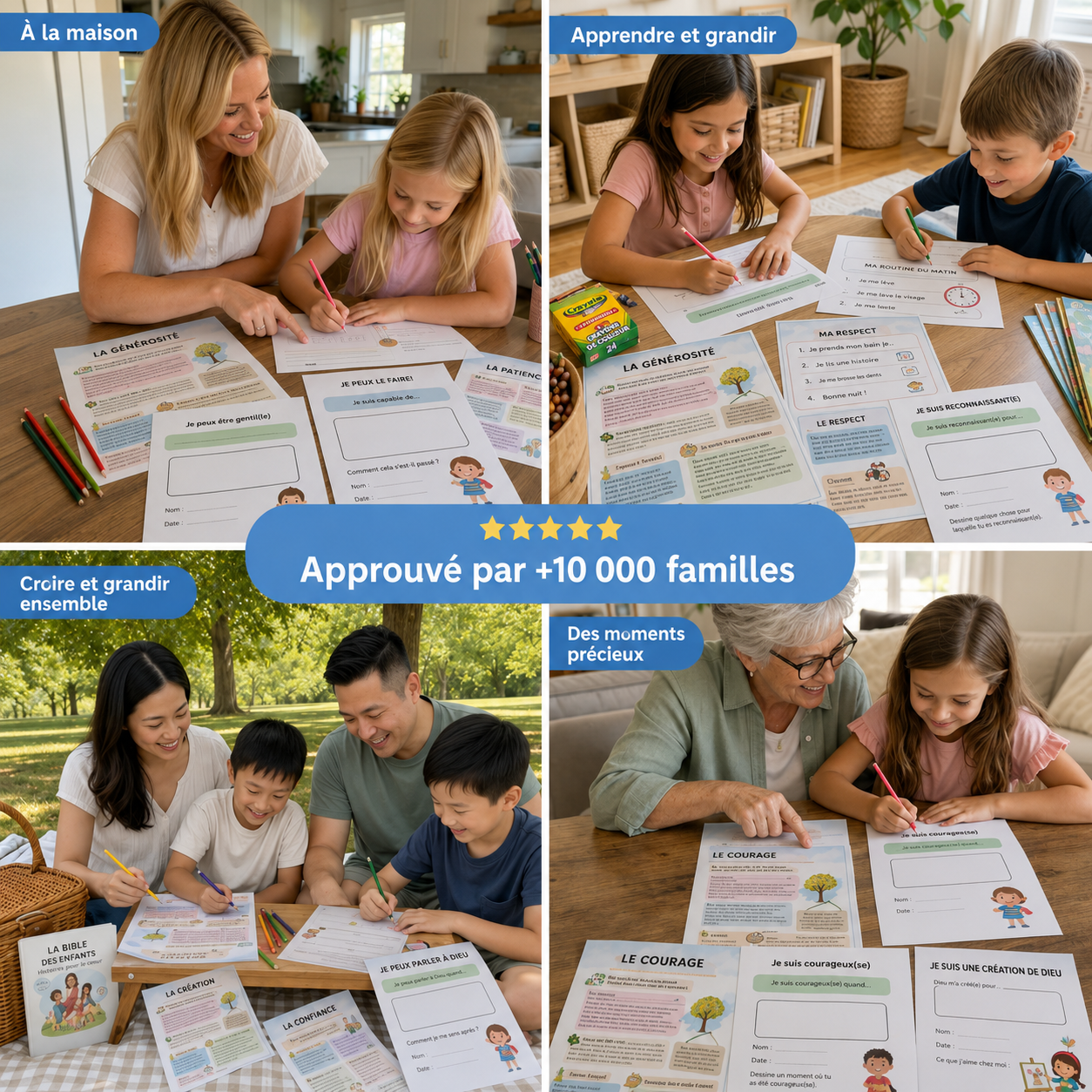 NeuroKids Bible & Prayer Journal™ : 10 minutes par jour pour cultiver la foi, le calme et la confiance